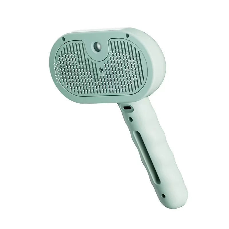 Velmora™ SteamGlow Pet Brush – 3-in-1 Grooming & Deshedding Brush Dogs