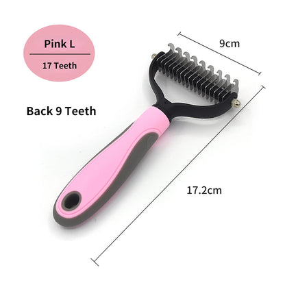 Velmora™ FurEase Pro – Professional Pet Deshedding & Knot Removal Brush