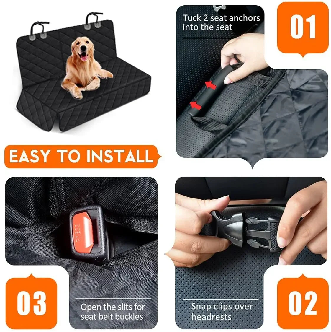 Velmora® Car Seat Protector
