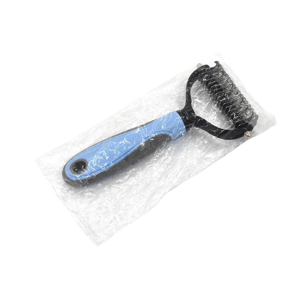 Velmora™ FurEase Pro – Professional Pet Deshedding & Knot Removal Brush