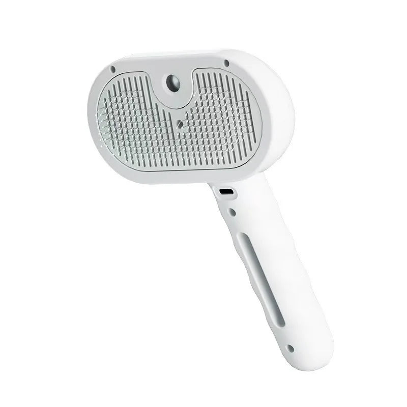 Velmora™ SteamGlow Pet Brush – 3-in-1 Grooming & Deshedding Brush Dogs