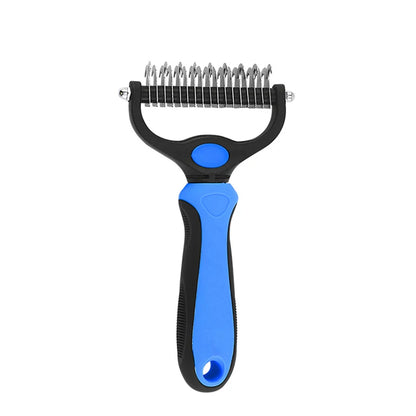 Velmora™ FurEase Pro – Professional Pet Deshedding & Knot Removal Brush