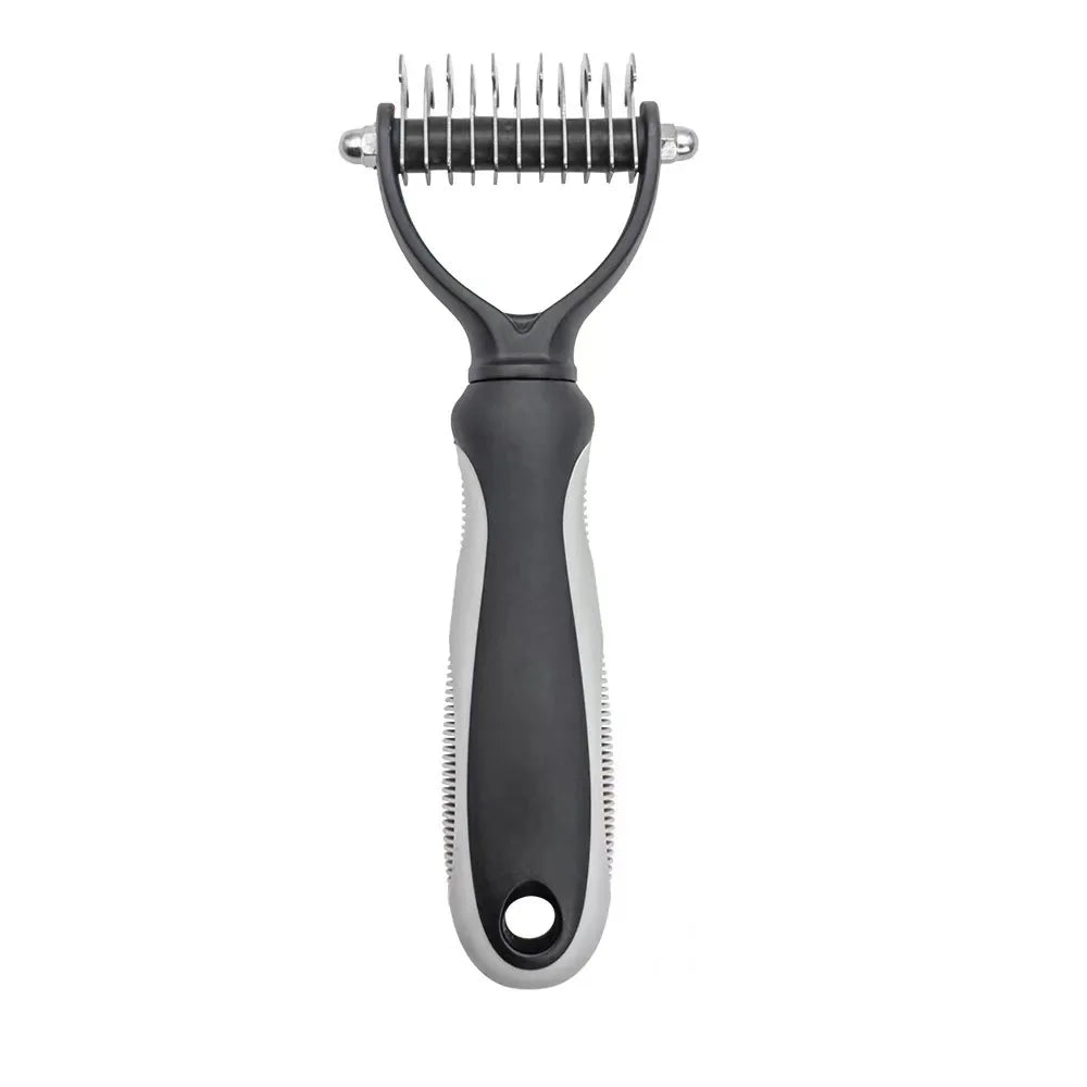 Velmora™ FurEase Pro – Professional Pet Deshedding & Knot Removal Brush