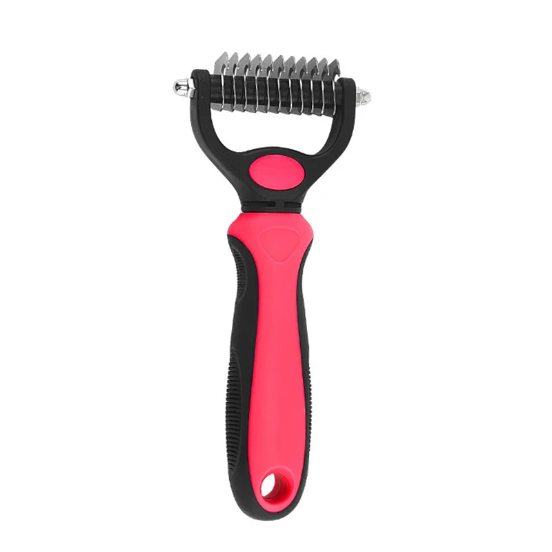 Velmora™ FurEase Pro – Professional Pet Deshedding & Knot Removal Brush