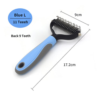 Velmora™ FurEase Pro – Professional Pet Deshedding & Knot Removal Brush