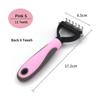 Velmora™ FurEase Pro – Professional Pet Deshedding & Knot Removal Brush