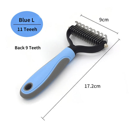 Velmora™ FurEase Pro – Professional Pet Deshedding & Knot Removal Brush